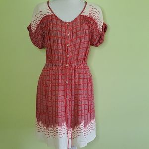 Anthro | Maeve Veronia shirtdress size SP